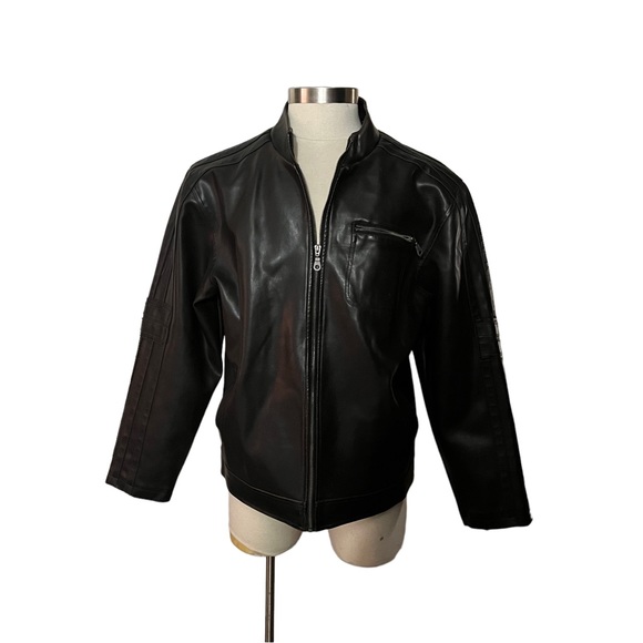 Machine Jackets & Coats Machine Italy Field Apparel Black Vegan